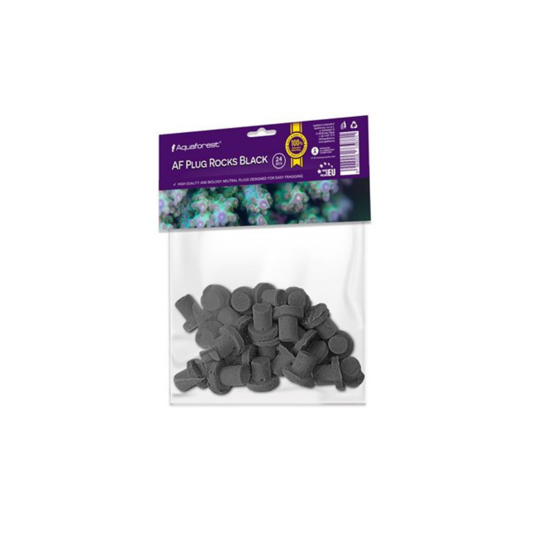 plug rocks black